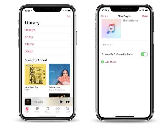 reset iphone library