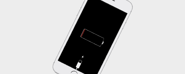 iphone stuck on red battery charing screen