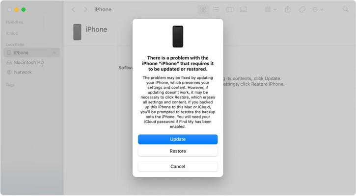 crack iphone with itunes in recovery mode