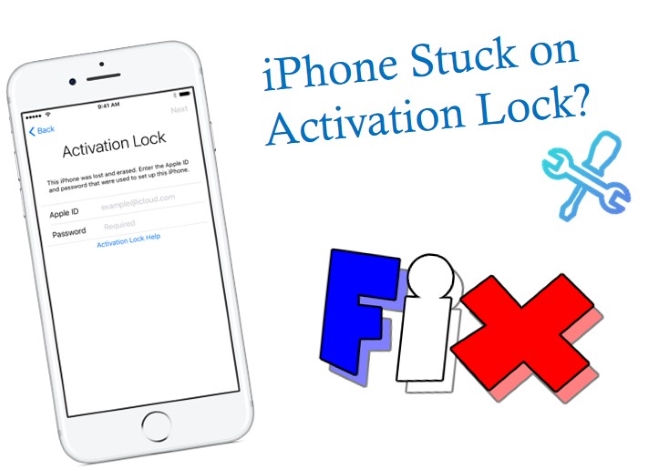 fix iphone stuck on activation lock screen