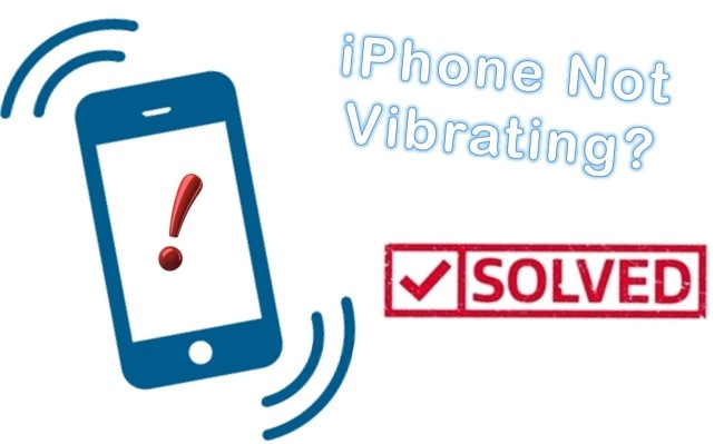 iphone vibration not working