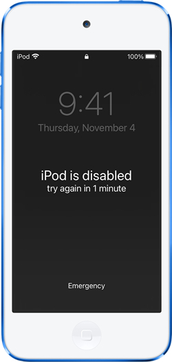 erase ipod touch