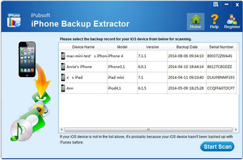 free ibackup extractor