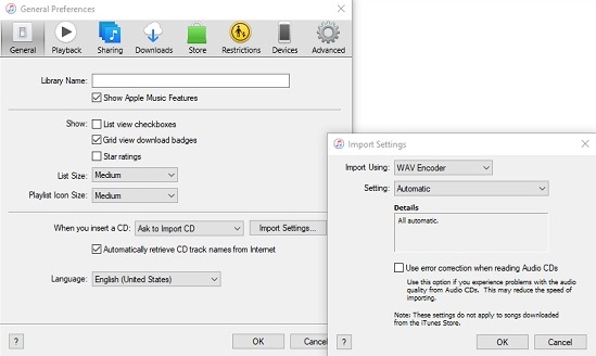 convert wav to m4a with itunes