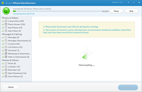 jihosoft iphone data recovery