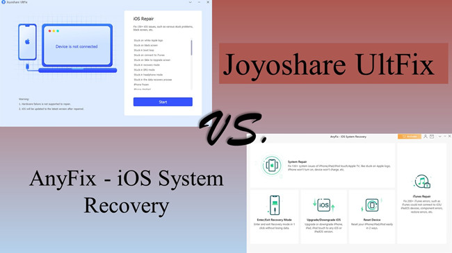 joyoshare ultfix vs. imobie anyfix