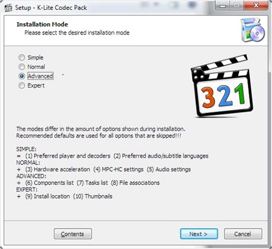 k-lite codec pack