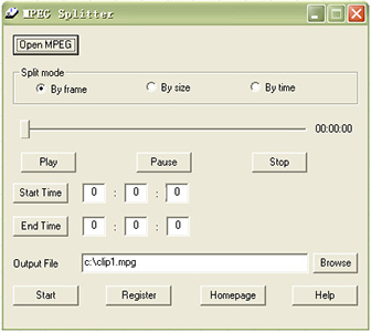 kaksoft mpeg splitter