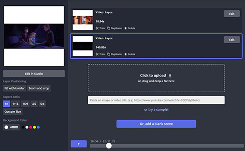 edit videos in kapwing