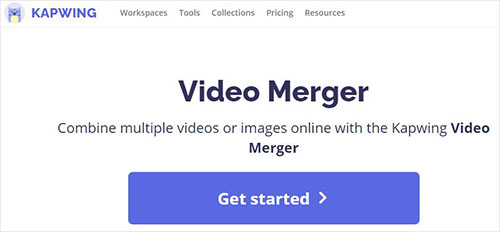 kapwing mp4 merger