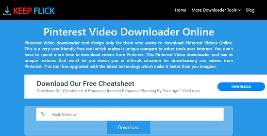 Pinterest Video Downloader Online - Save Pin To Mp4