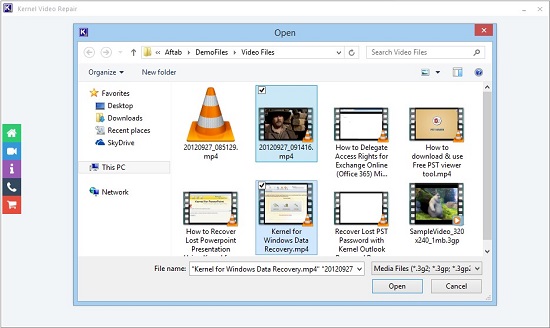 add flv to kernel video repair