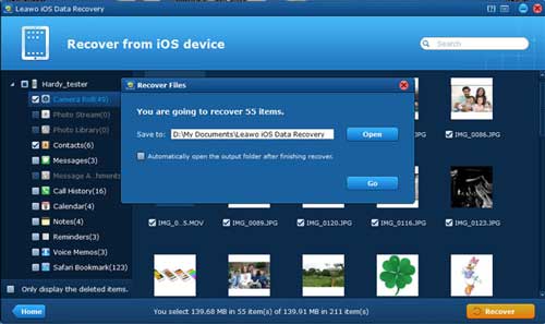 leawo ios data recovery