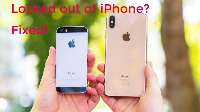 locked out of iphone