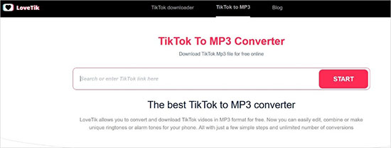 Download TikTok mp3 online with Free Tik Tok mp3 downloader