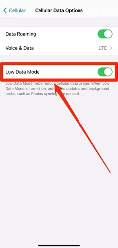low data mode