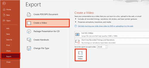 make square video in powerpoint