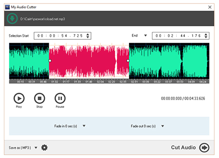my audio cutter