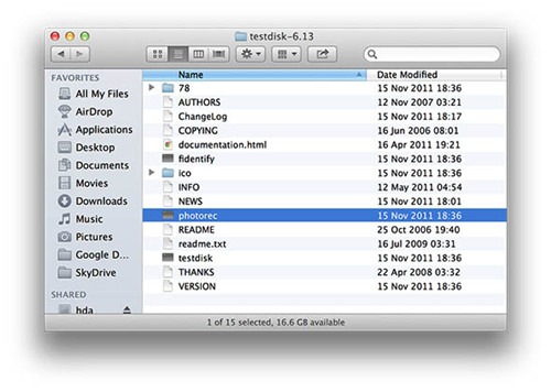 photorec mac