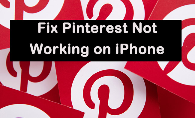 pinterest not working on iphone