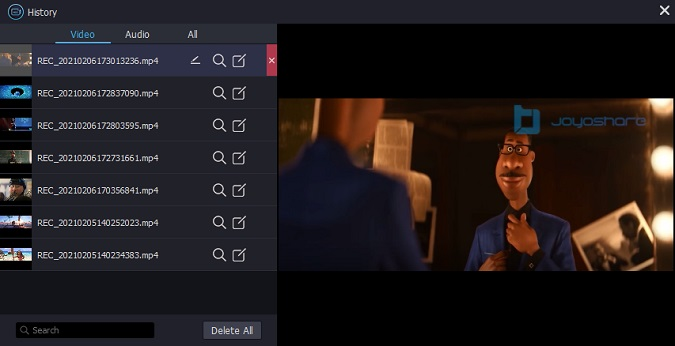 check the videos and preview them