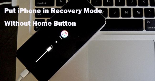 how to enter recovery mode without home button