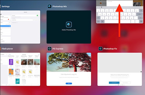 quit apps on ipad