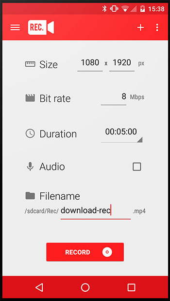 rec screen recorder