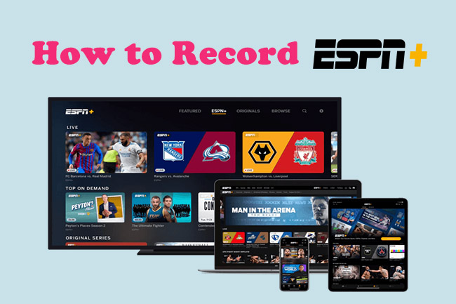 record espn plus