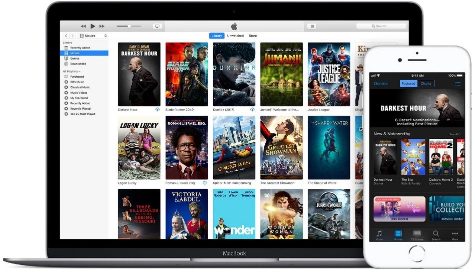 itunes movies recording