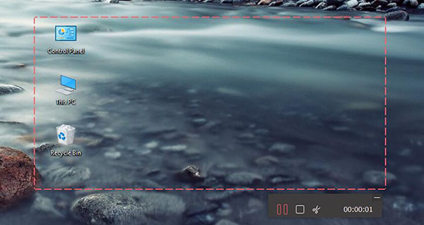 record laptop screen