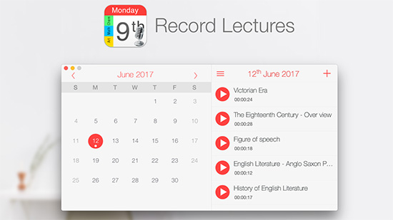 record lectures