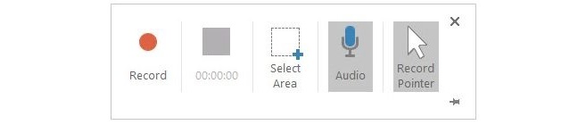 adjust recording settings on powerpoint