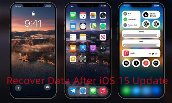recover data after ios 15 update