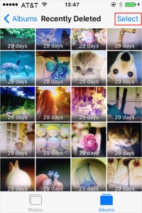 recover deleted videos from recently deleted