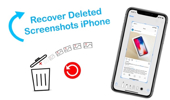 recover deleted screenshots iphone