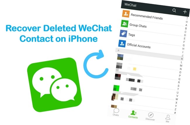 recover deleted wechat contact iphone