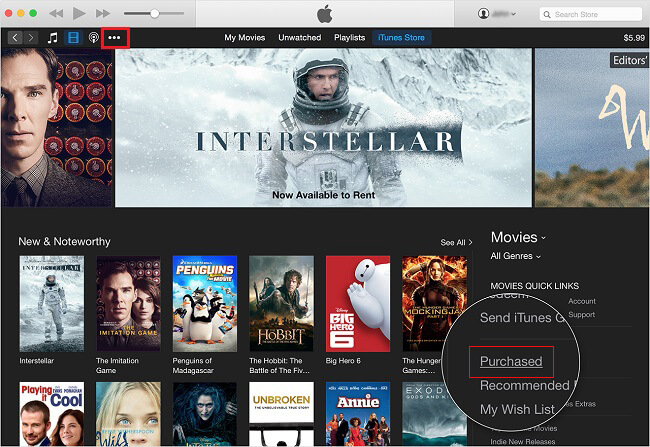 recover itunes purchased videos