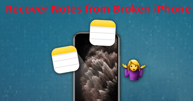 recover notes from broken iphone