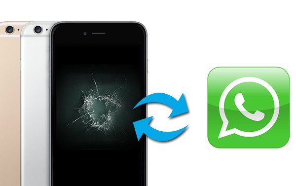how to recover whatsapp messages from broken iphone