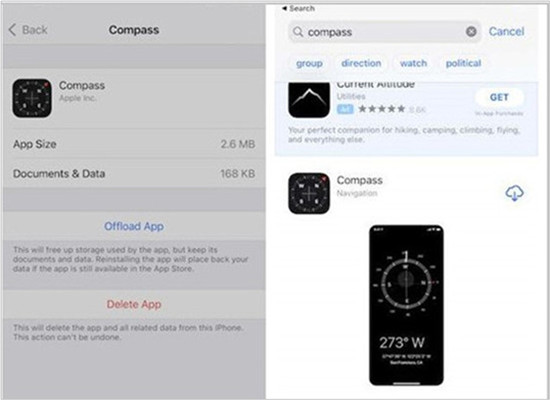 reinstall compass