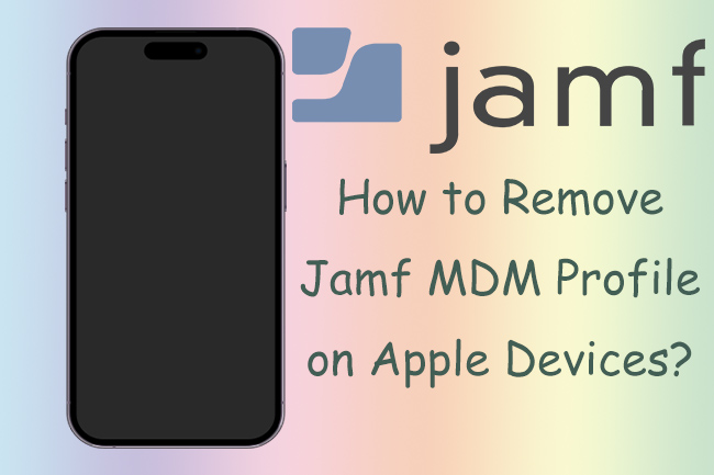 remove jamf mdm profile