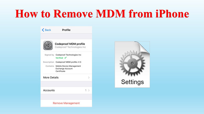 remove mdm from iphone