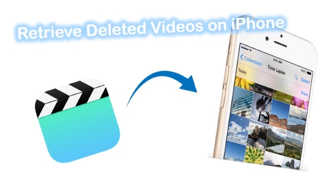 how to retrieve deleted videos on iphone