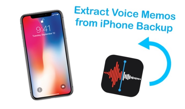 extract voice memos from iphone backup