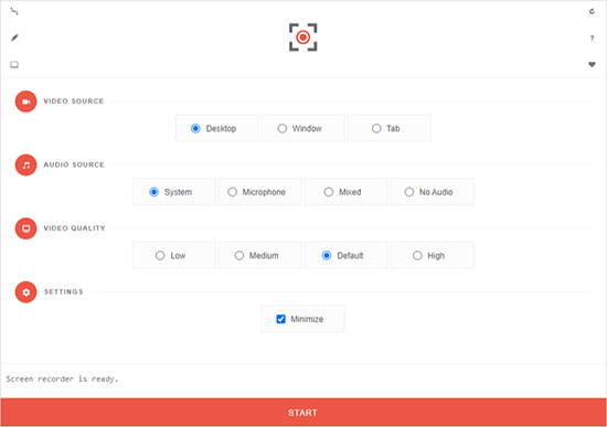 screen recorder by bernard