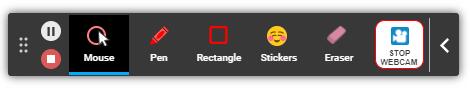 screencastify extension recording toolbar