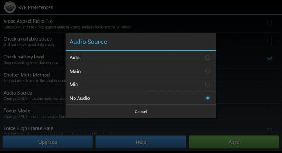secret video recorder no audio