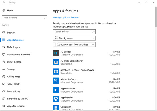 reinstall browser