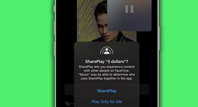 shareplay not working on iphone
